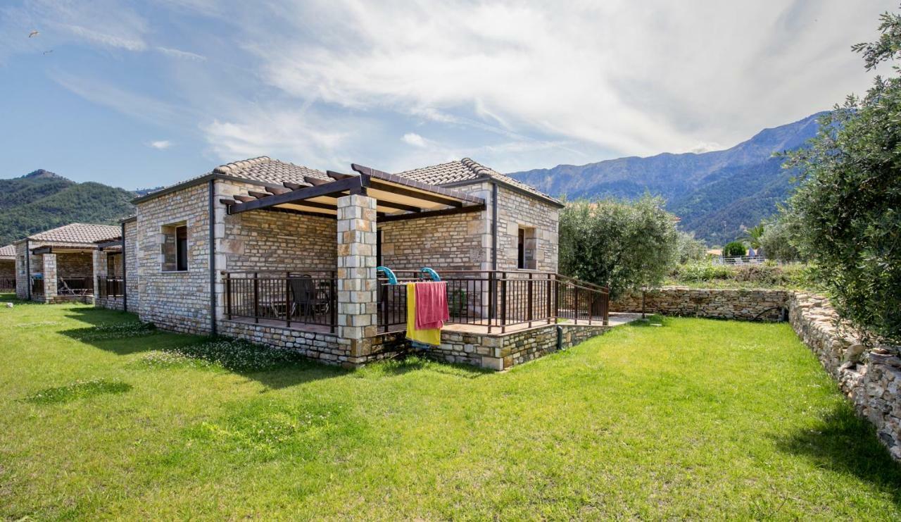 Elaionas Stone Houses Skala Potamia  Exterior foto